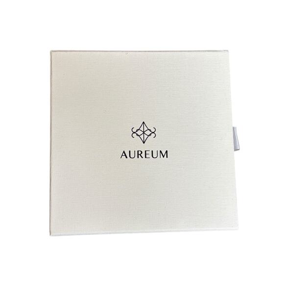 Aureum NWB #7 Black & Gold Leather Belt Size XS/S - Picture 5 of 5